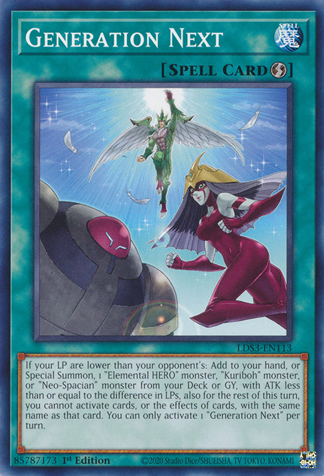 Generation Next [LDS3-EN113] Common 