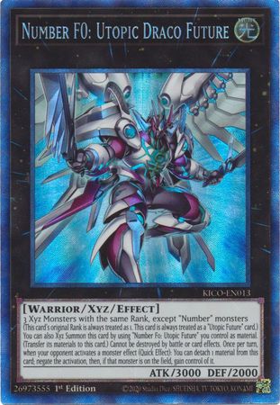Number F0: Utopic Draco Future (Collector's Rare) [KICO-EN013] Collector's Rare 