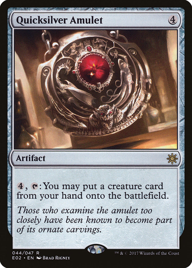 Quicksilver Amulet [Explorers of Ixalan] 