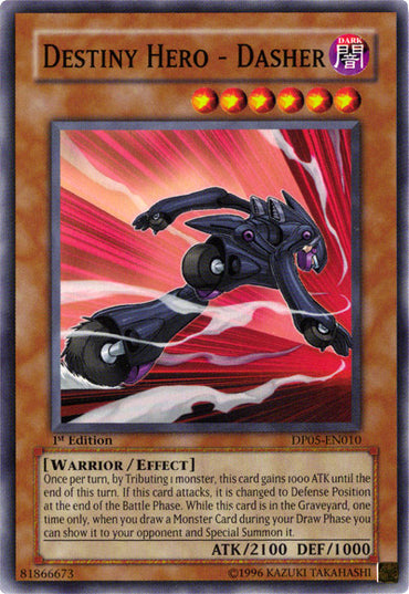 Destiny Hero - Dasher [DP05-EN010] Common 