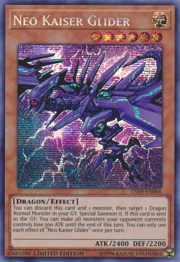 Neo Kaiser Glider [TN19-EN006] Prismatic Secret Rare 