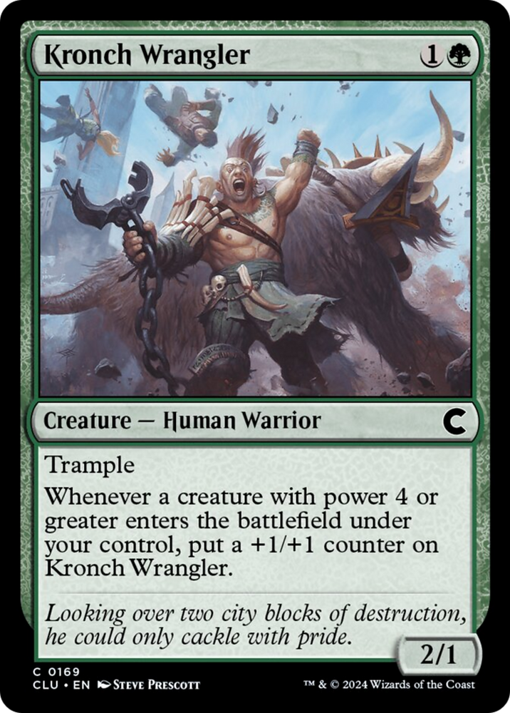 Kronch Wrangler [Ravnica: Clue Edition] 