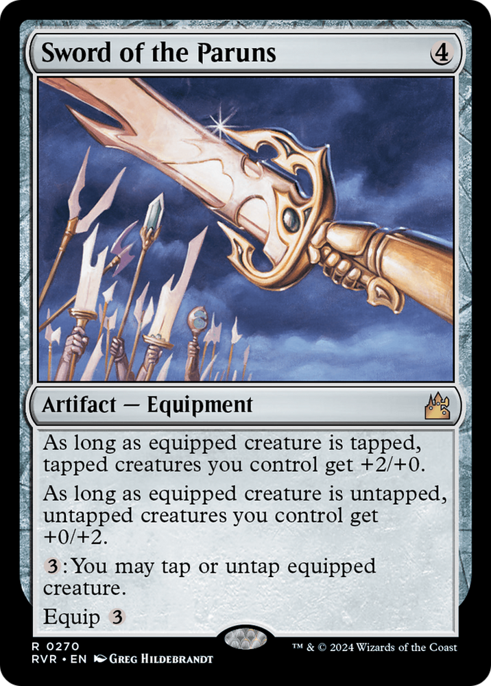 Sword of the Paruns [Ravnica Remastered] 