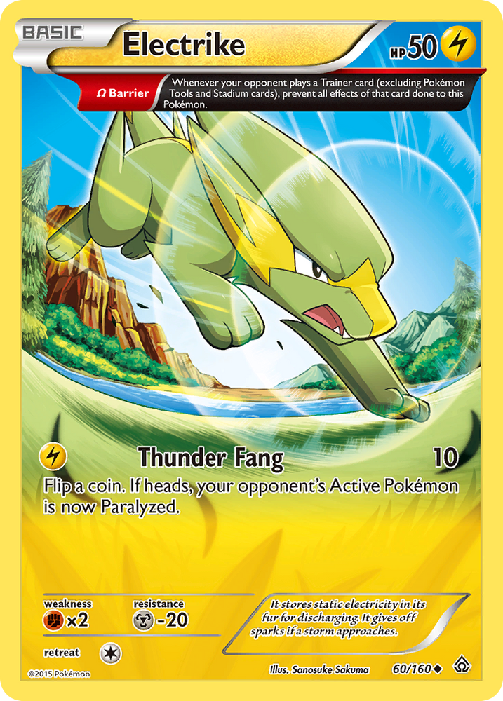 Electrike (60/160) [XY: Primal Clash]