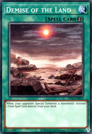 Demise of the Land [OP14-EN019] Common 