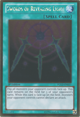 Swords of Revealing Light [PGLD-EN057] Gold Rare 