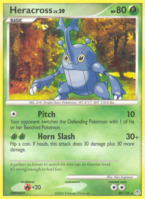 Heracross (28/130) [Diamond &amp; Pearl: Base Set] 
