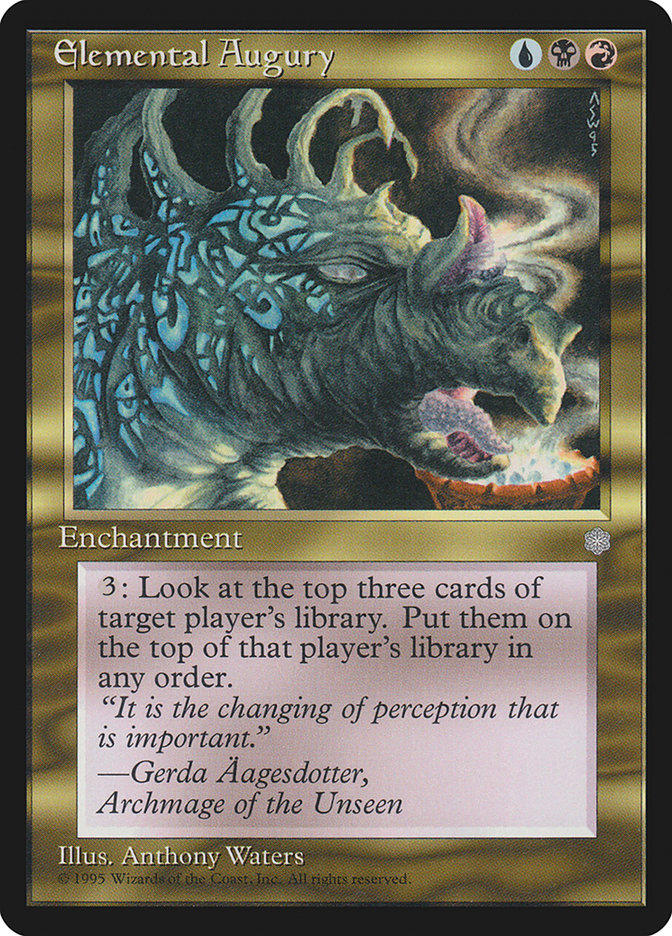 Elemental Augury [Ice Age] 