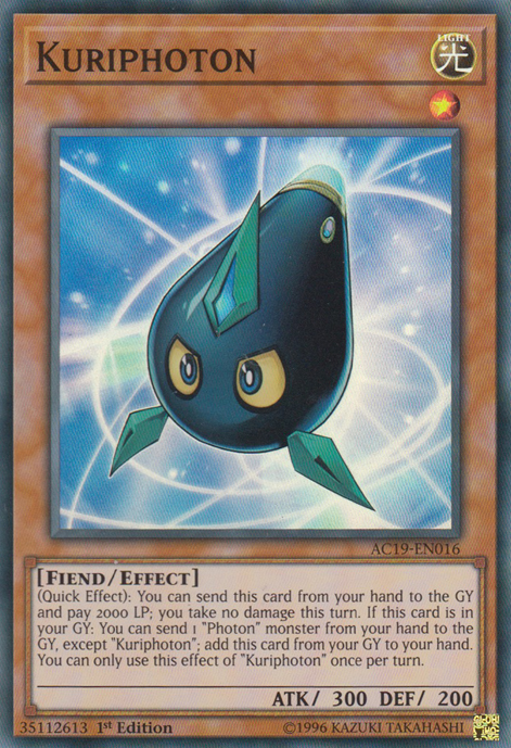 Kuriphoton [AC19-EN016] Super Rare 