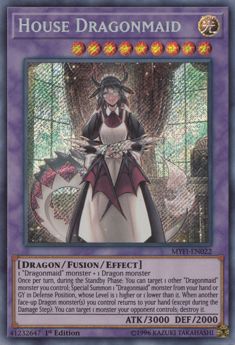 House Dragonmaid [MYFI-EN022] Secret Rare 