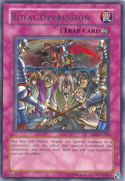 Royal Oppression [DB2-EN200] Rare 