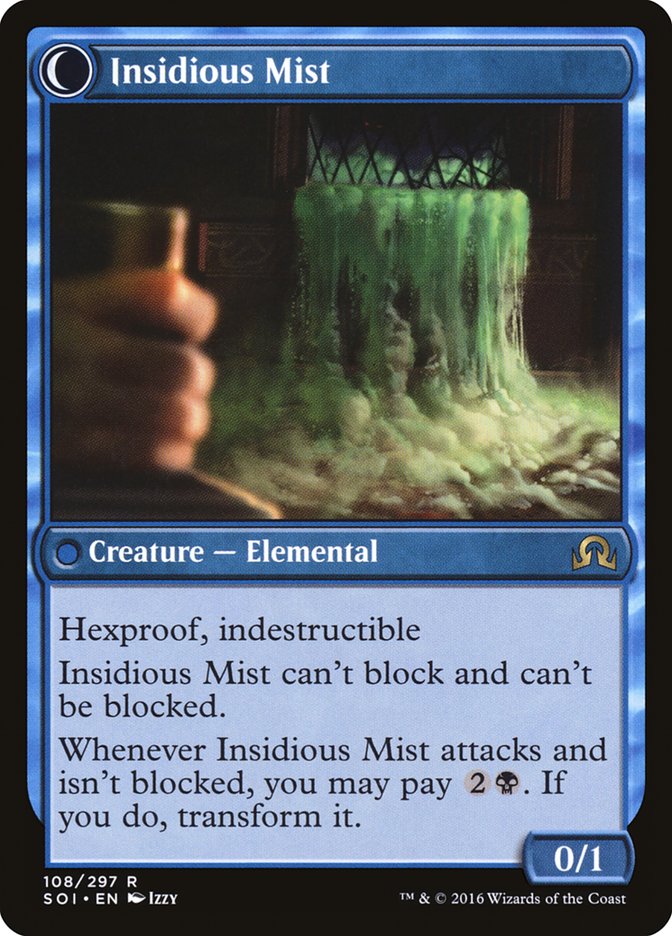 Elusive Tormentor // Insidious Mist [Shadows over Innistrad] 