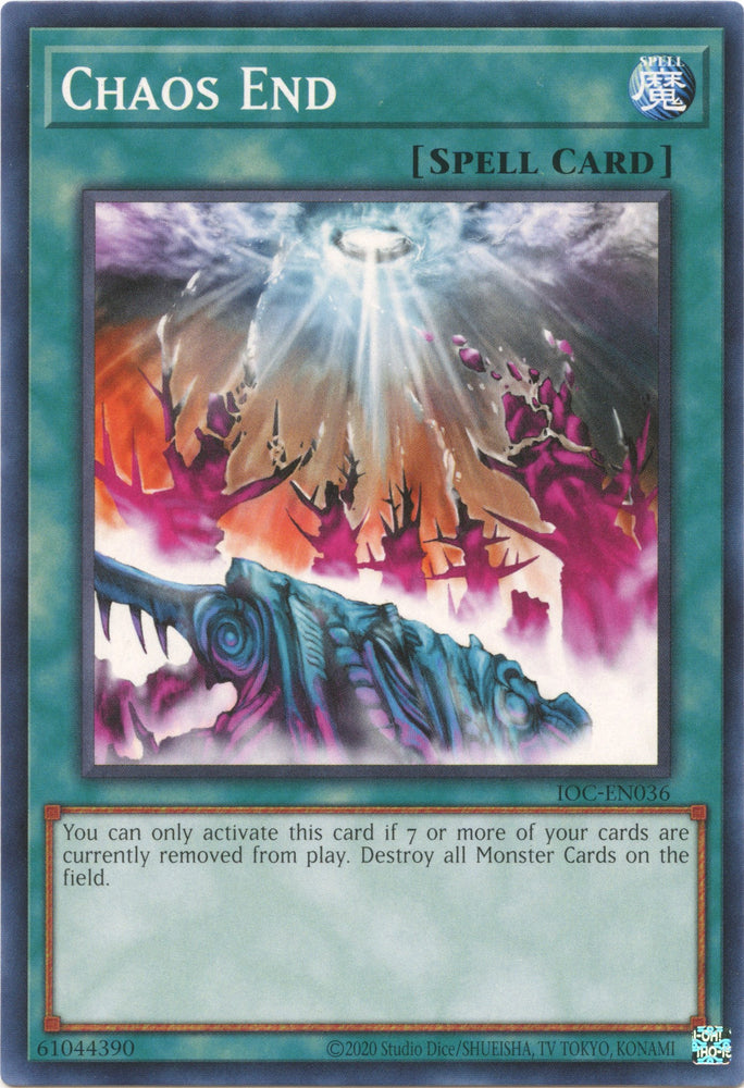 Chaos End (25th Anniversary) [IOC-EN036] Common 
