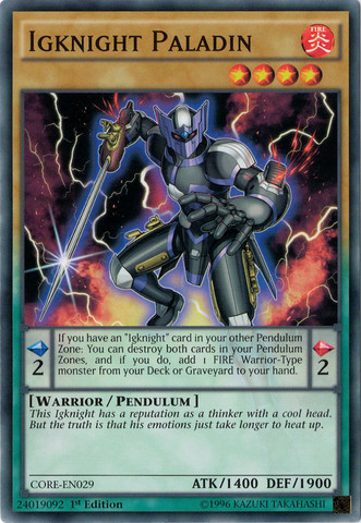 Igknight Paladin [CORE-EN029] Common 