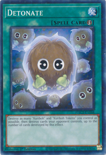 Detonate (Duel Terminal) [HAC1-EN168] Common 