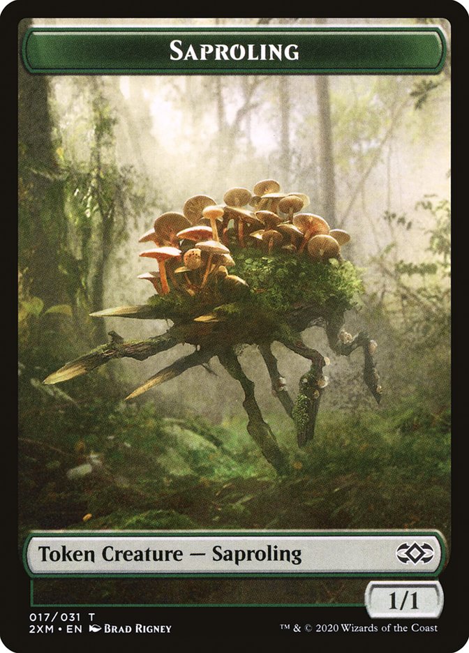 Saproling Token [Double Masters Tokens] 