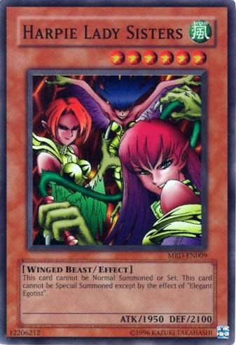 Harpie Lady Sisters [MRD-EN009] Super Rare 