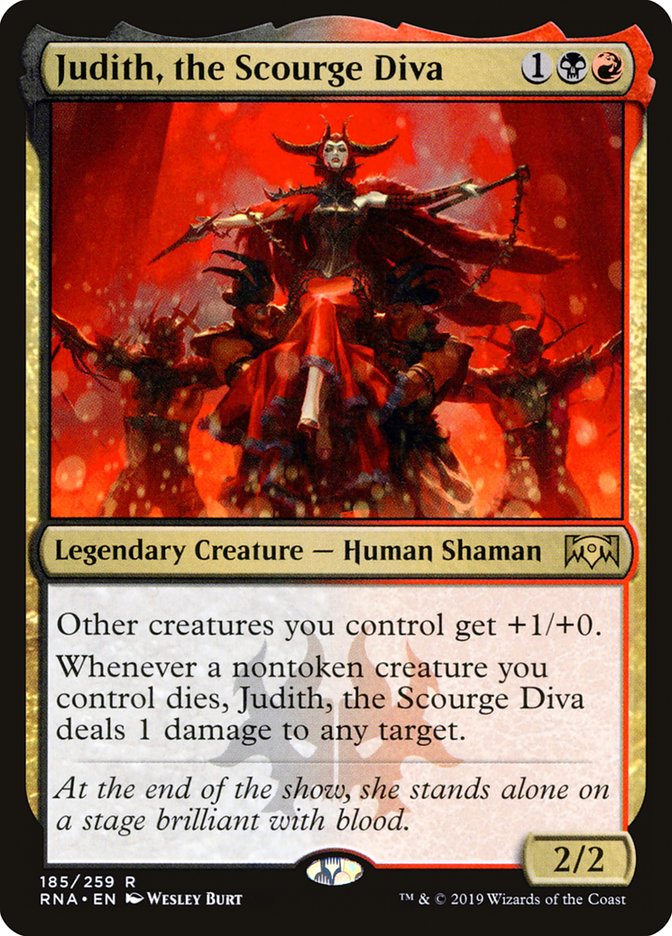 Judith, the Scourge Diva [Ravnica Allegiance] 