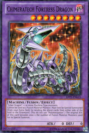 Chimeratech Fortress Dragon [BATT-EN015] Starfoil Rare 