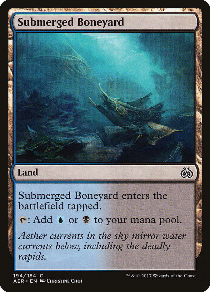 Submerged Boneyard [Aether Revolt] 