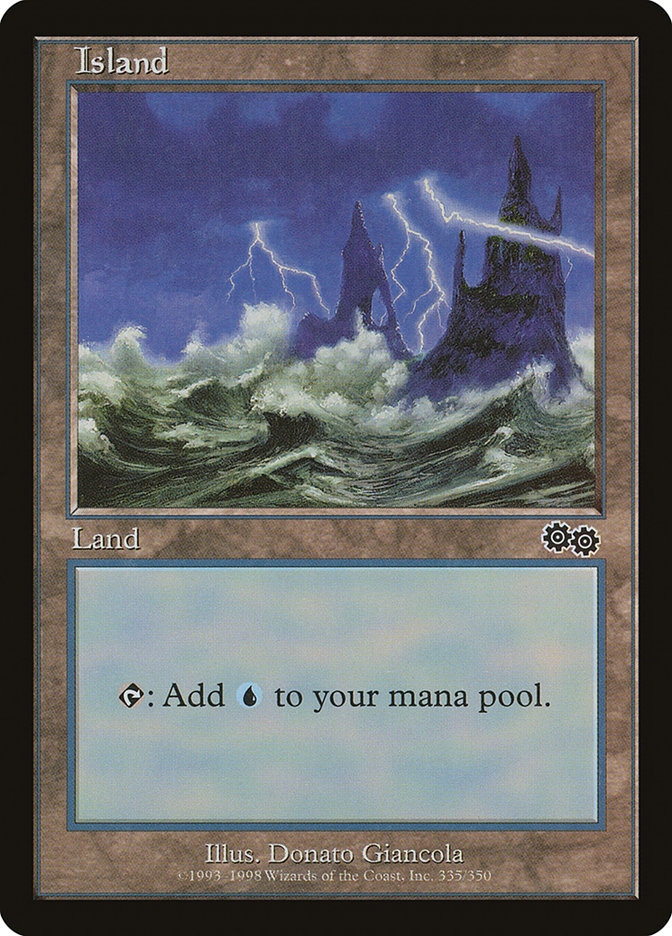 Island (335) [Urza's Saga] 