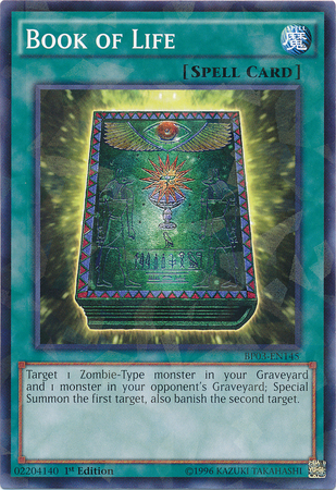 Book of Life [BP03-EN145] Shatterfoil Rare 