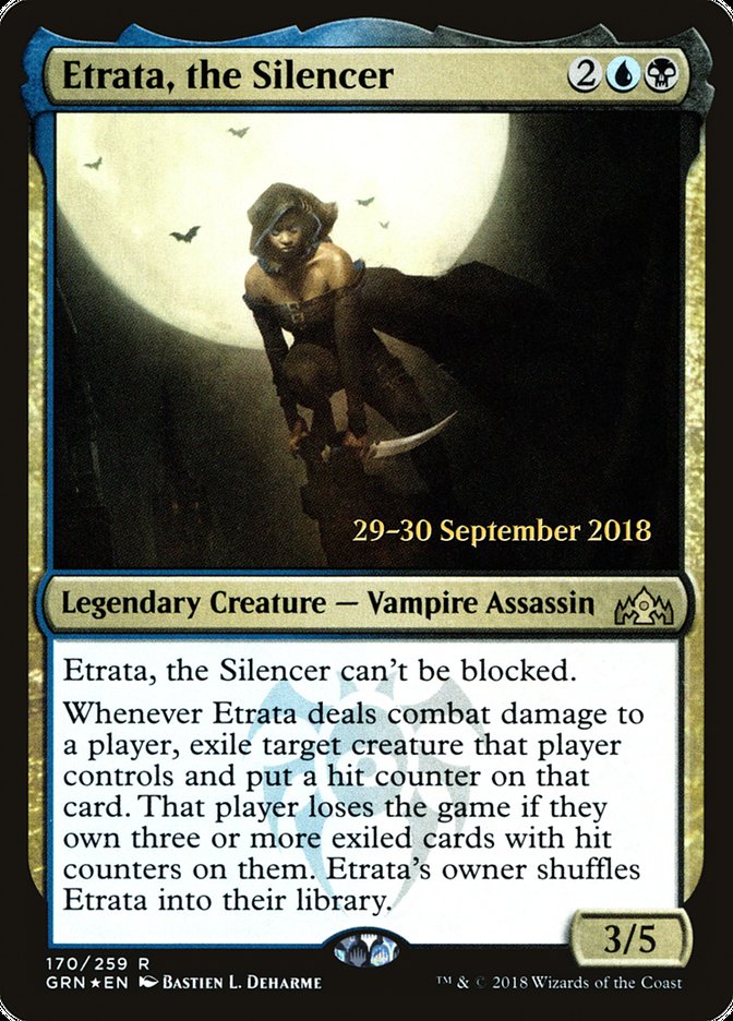 Etrata, the Silencer [Guilds of Ravnica Prerelease Promos] 