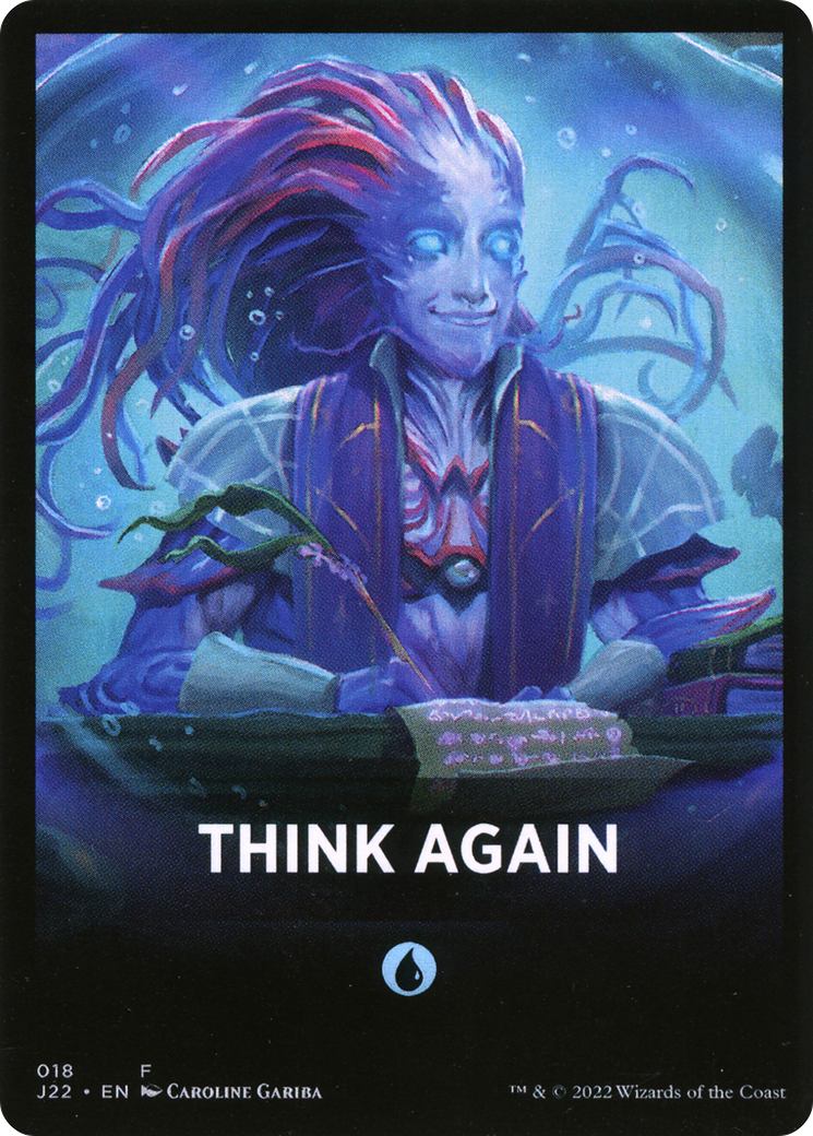 Think Again Theme Card [Jumpstart 2022 Front Cards] 