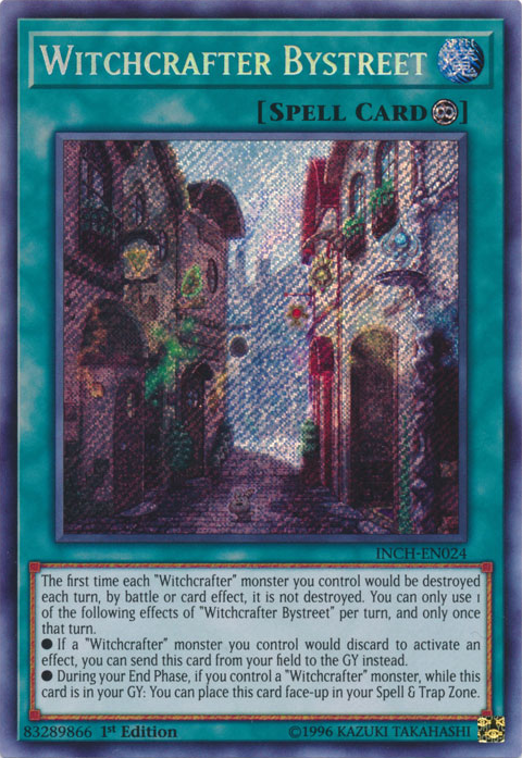 Witchcrafter Bystreet [INCH-EN024] Secret Rare 