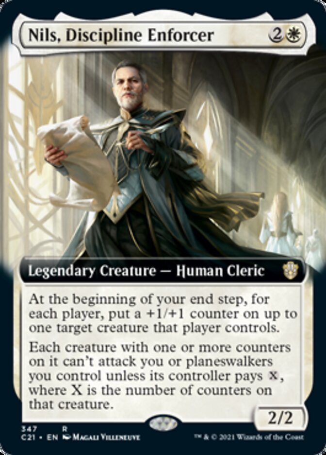 Nils, Discipline Enforcer (Extended Art) [Commander 2021] 