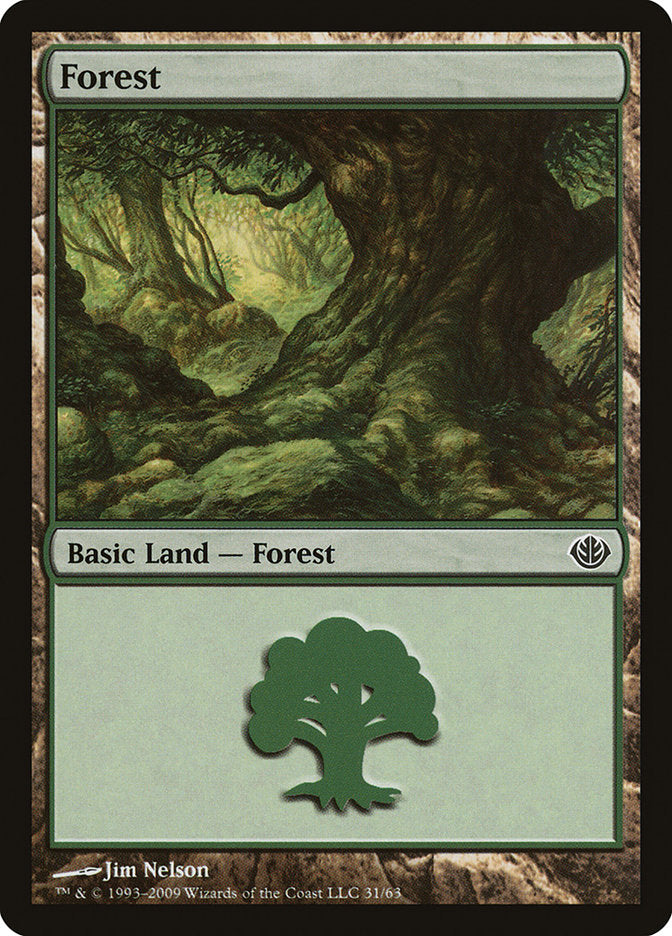 Forest (31) [Duel Decks: Garruk vs. Liliana] 