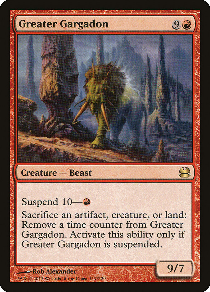 Greater Gargadon [Modern Masters] 