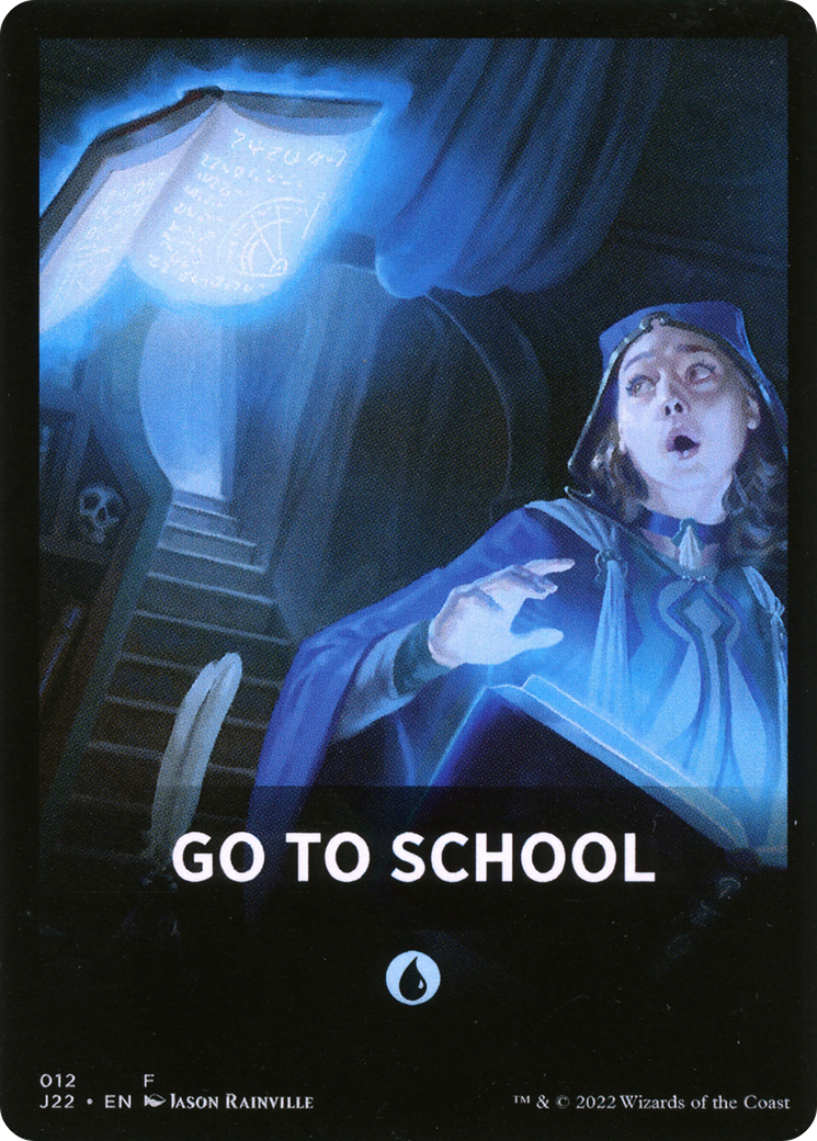 Go to School Theme Card [Jumpstart 2022 Front Cards] 