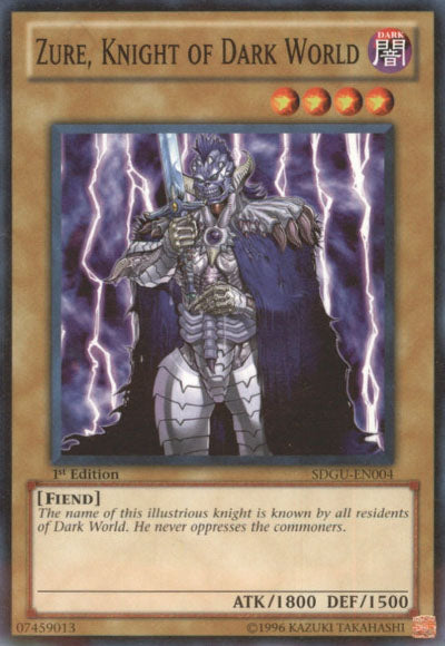 Zure, Knight of Dark World [SDGU-EN004] Common 