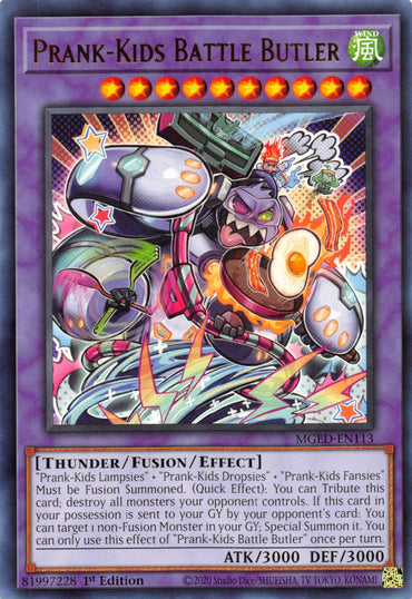 Prank-Kids Battle Butler [MGED-EN113] Rare 