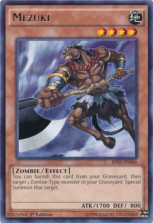 Mezuki [BP03-EN046] Rare 
