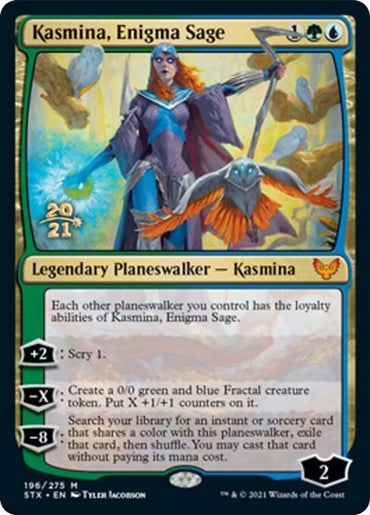 Kasmina, Enigma Sage [Strixhaven: School of Mages Prerelease Promos]