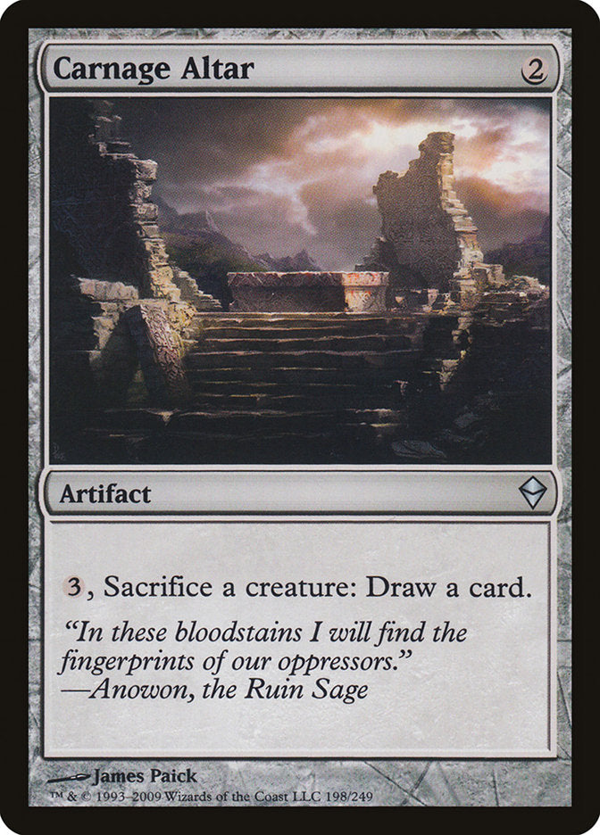 Carnage Altar [Zendikar] 