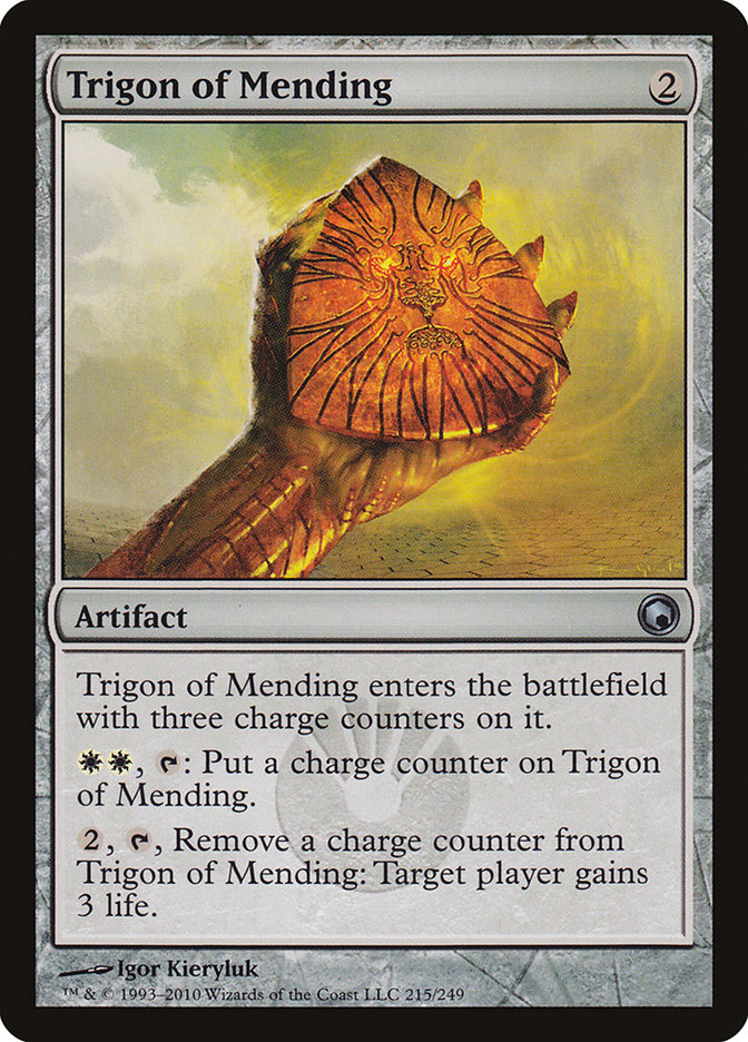 Trigon of Mending [Scars of Mirrodin] 