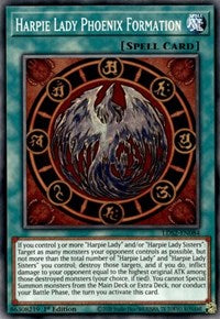 Harpie Lady Phoenix Formation [LDS2-EN084] Common 