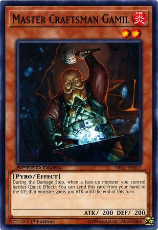 Master Craftsman Gamil [SBSC-EN037] Common 