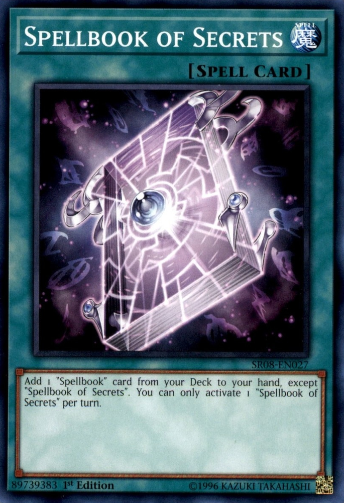 Spellbook of Secrets [SR08-EN027] Common 