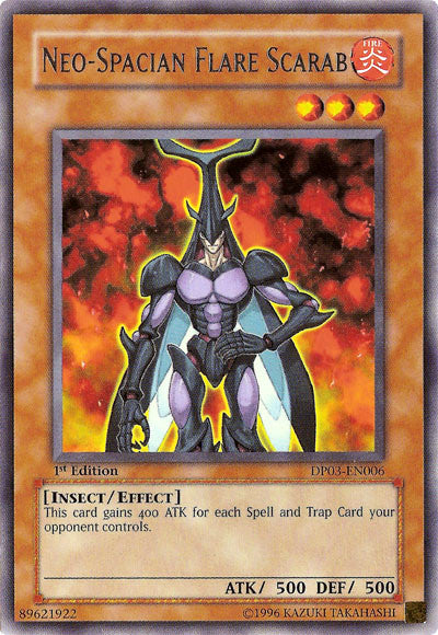 Neo-Spacian Flare Scarab [DP03-EN006] Rare 