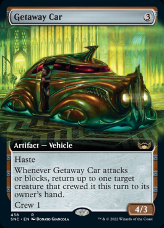 Getaway Car (Extended Art) [Streets of New Capenna] 