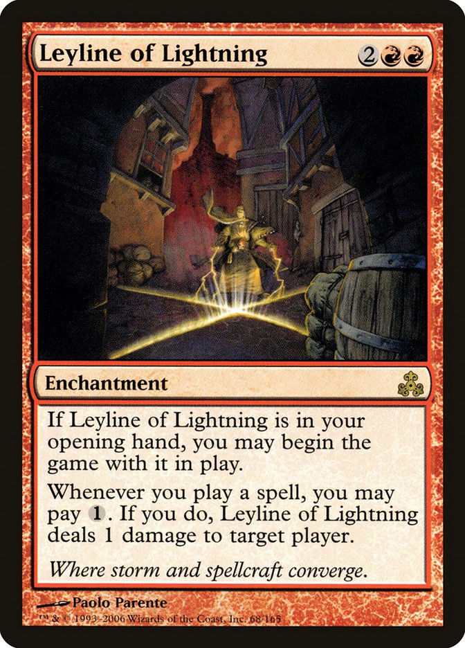 Leyline of Lightning [Guildpact] 