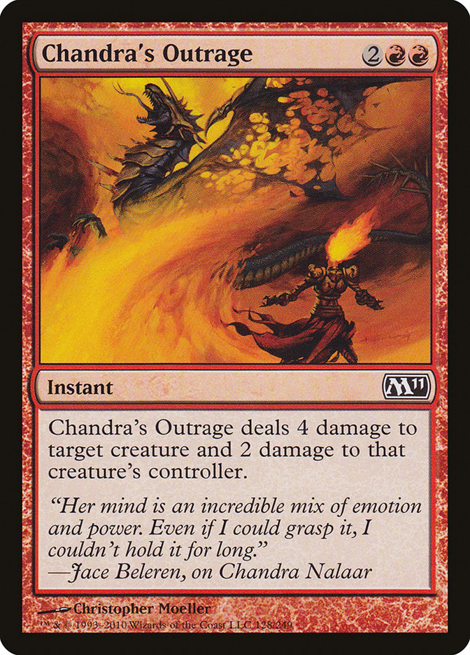 Chandra's Outrage [Magic 2011] 