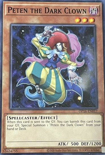 Peten the Dark Clown [OP16-EN017] Common 