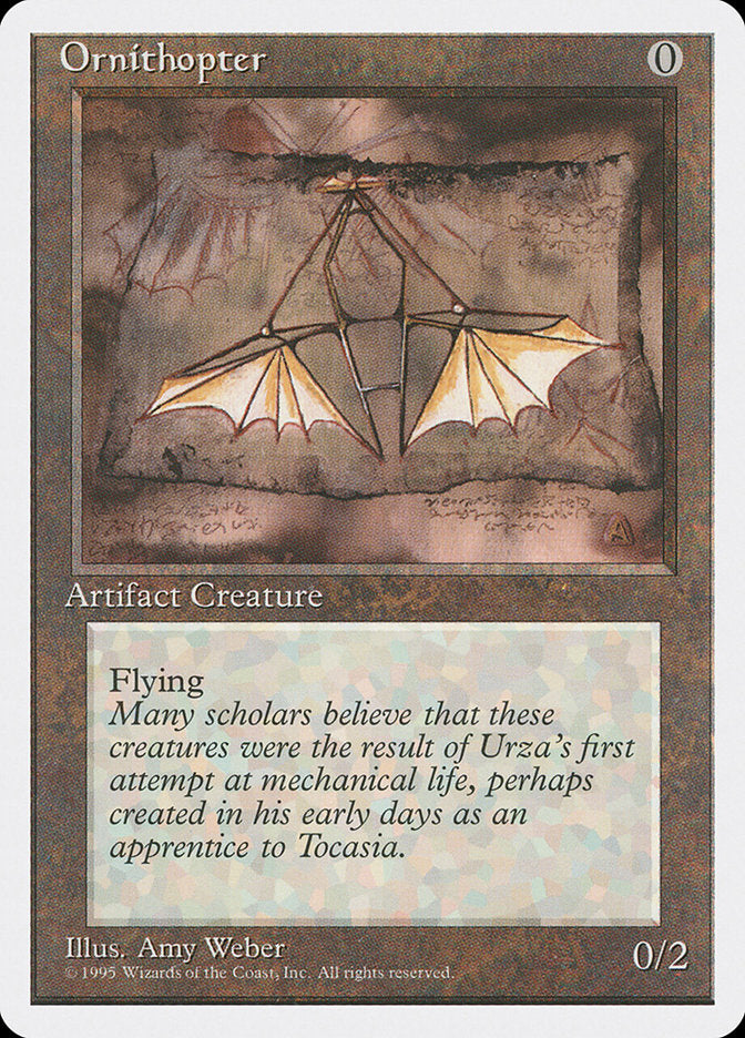 Ornithopter [Fourth Edition] 