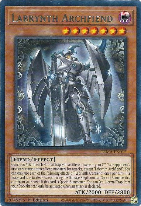Labrynth Archfiend [TAMA-EN015] Rare 