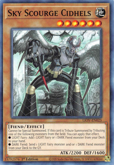 Sky Scourge Cidhels [LIOV-EN025] Common 